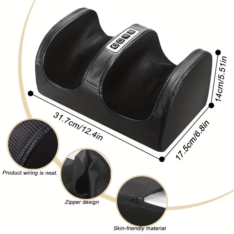 Full Body Massager with Kneading Heating and Timer for Legs Feet Arms