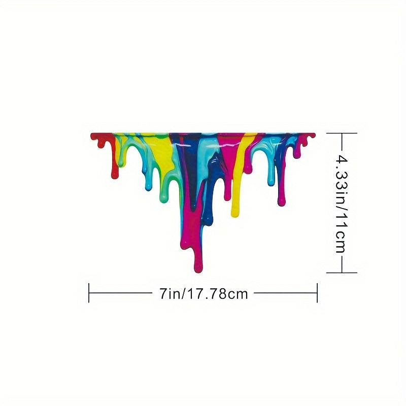 Автомобильная виниловая наклейка водонепроницаемая краска капает царапина покрытие мотоцикл eBike наклейка на корпус