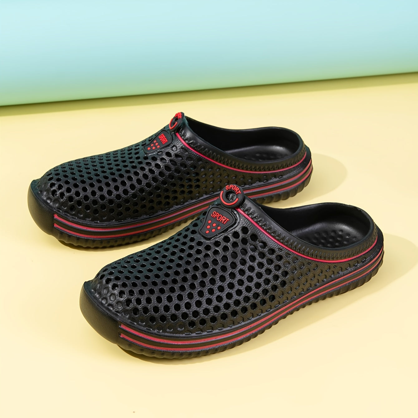 Women's Solid Color Clogs Casual Garden Slip-On Beach Shoes