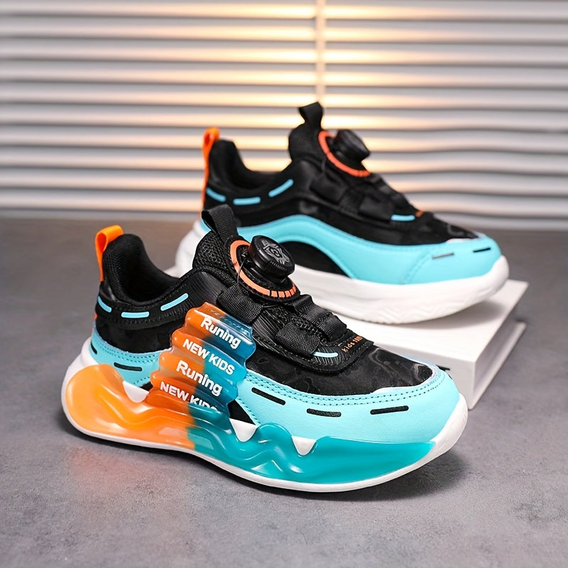 Мужские спортивные кроссовки из микрофибры и синтетической кожи для баскетбола, бега и школы