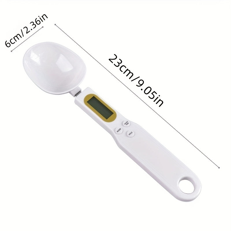 Digital Kitchen Scale 500g Capacity 0.1g Precision LCD Display Measuring Spoon