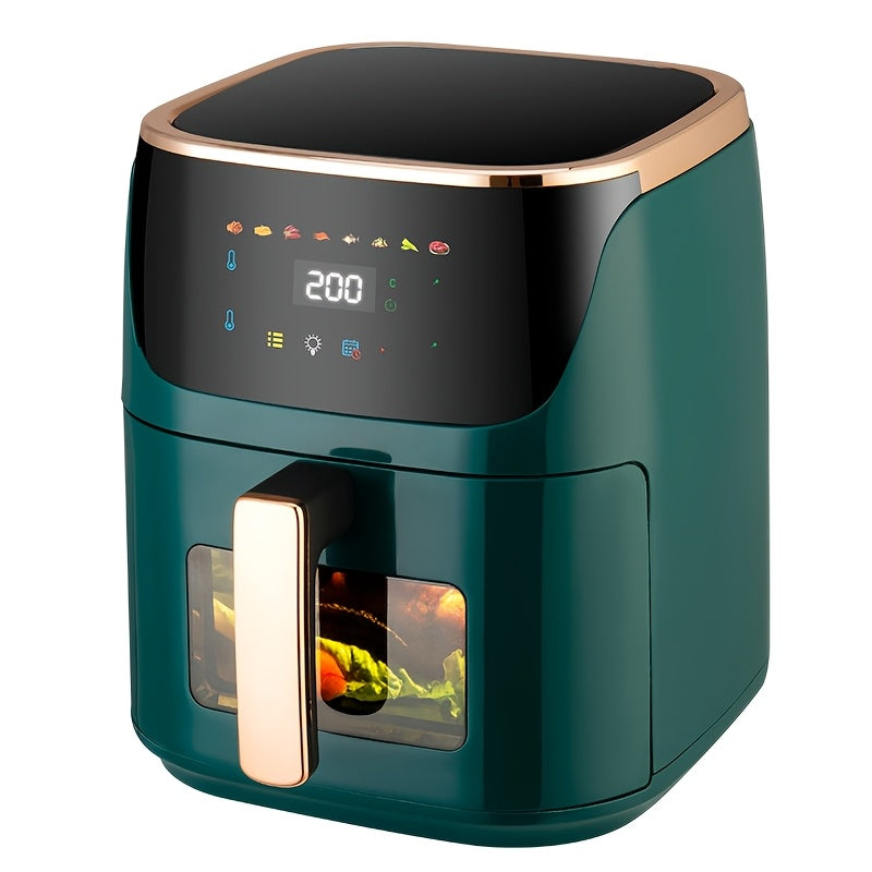 7L Электрическая фритюрница с цифровым дисплеем, здоровое приготовление, идеально для курицы, картофеля фри, крылышек, кухня