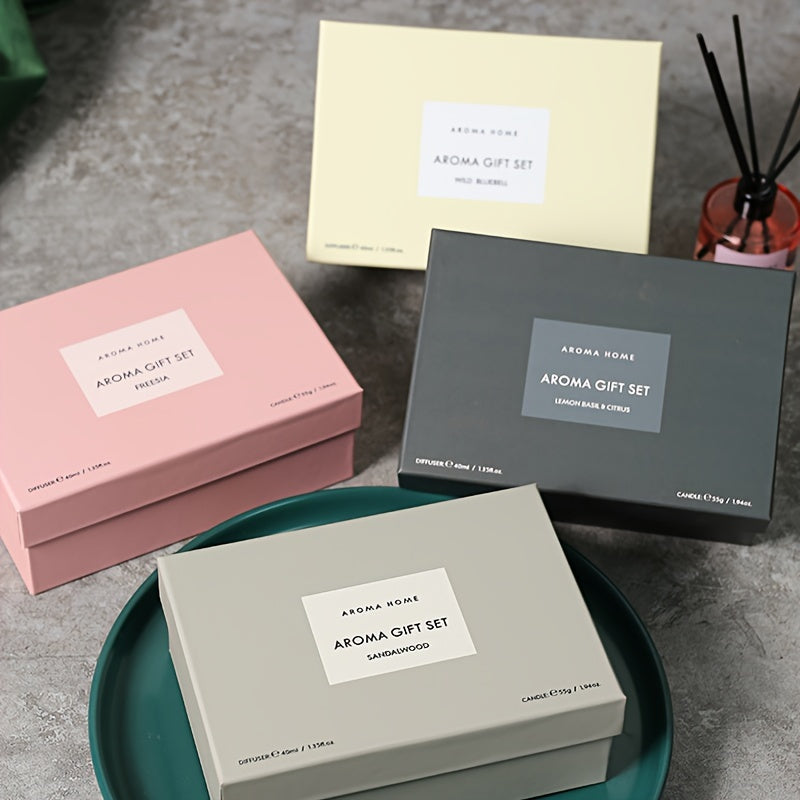 Ароматная свеча в подарочной коробке для вечеринок и особых случаев.