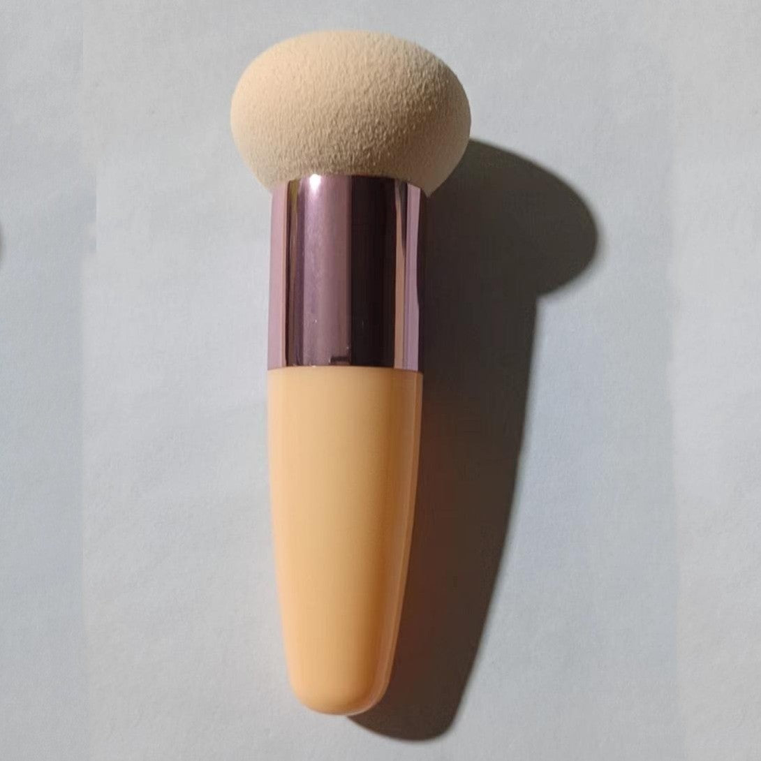 Uniseks makiyaj choʻpi bilan tutqichli goʻshtli goʻshtli qoʻllanma Beauty Blender Mushroom