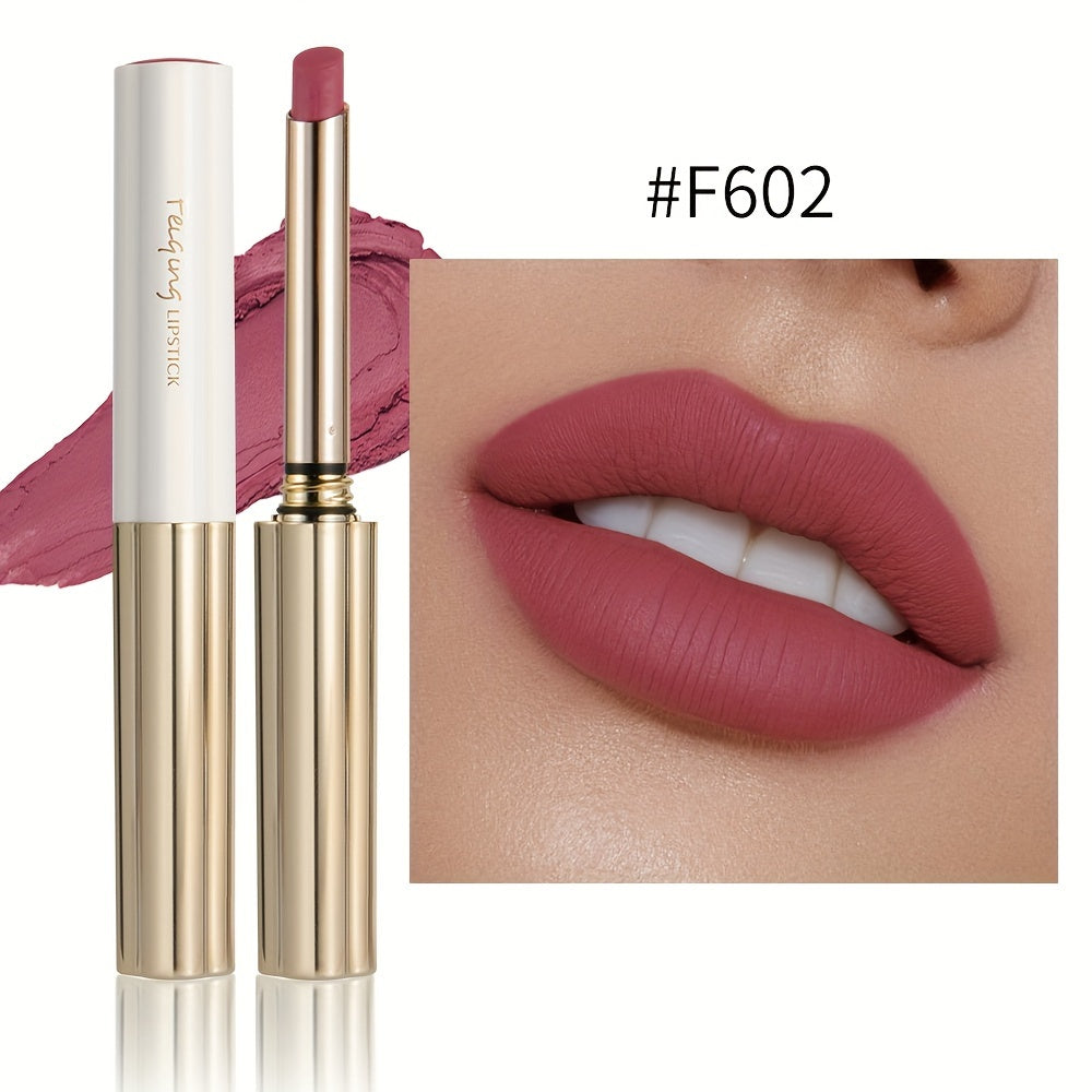 Женский запирающийся цветной помада увлажняющая стойкая кремовая глянцевая помада