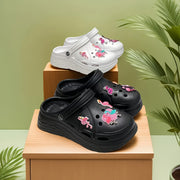 Women's Summer Clogs Lightweight EVA Sole Garden Beach Shoes Chic Accessories