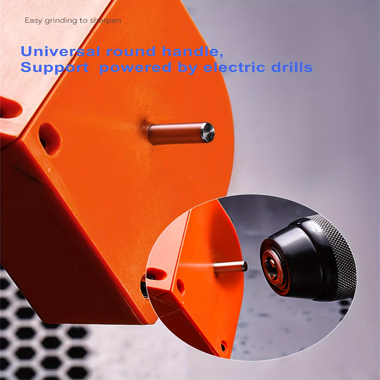 Portable Electric Drill Bit Sharpener for All Drill Sizes and Tools