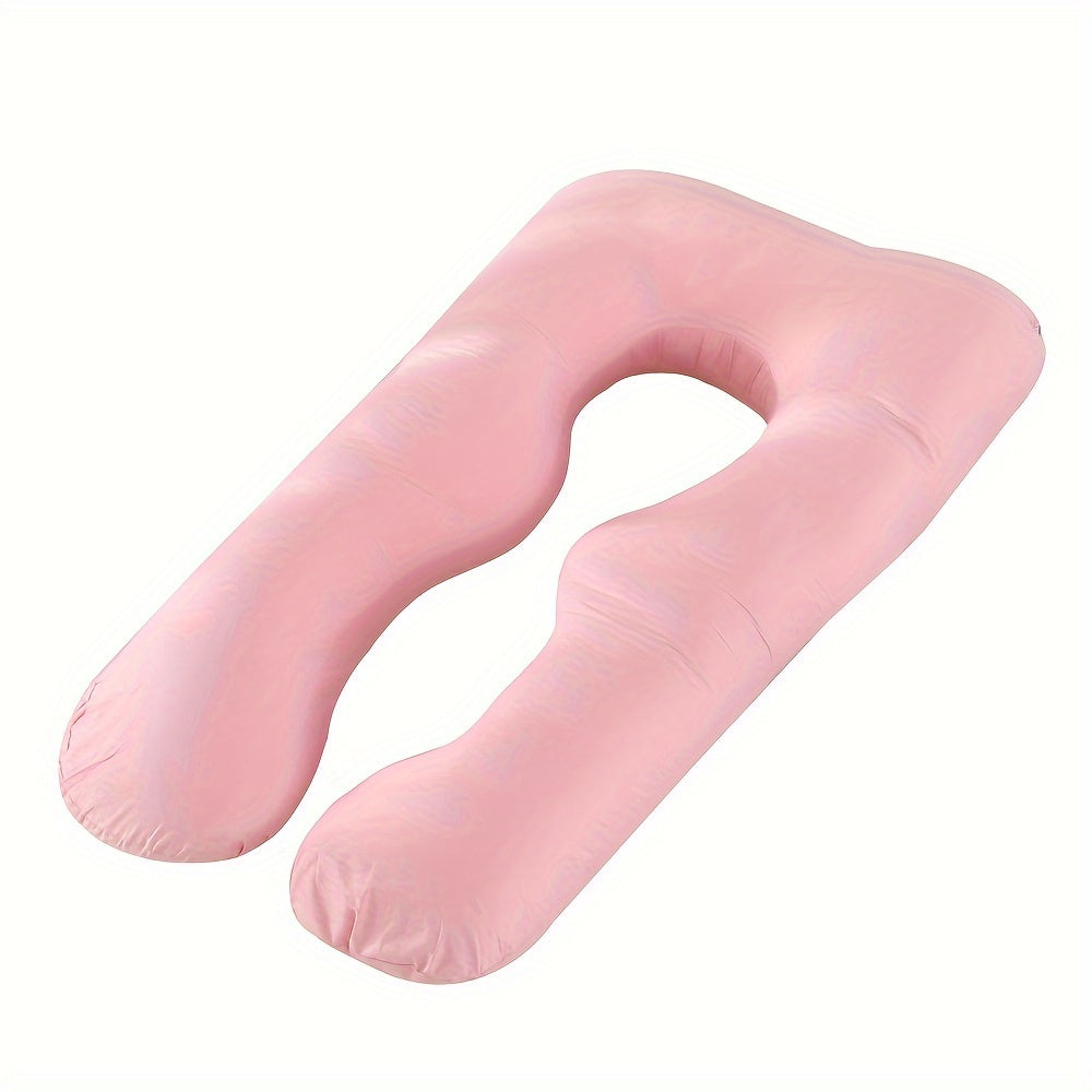 U-Shaped Maternity Pillow Support for Side Sleeping and Nursing 130cm