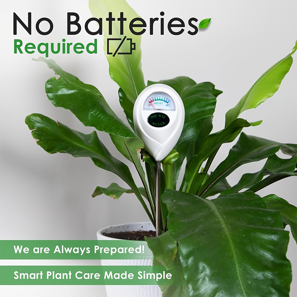 Indoor Plant Soil Test Kit with Humidity Meter and Water Meter