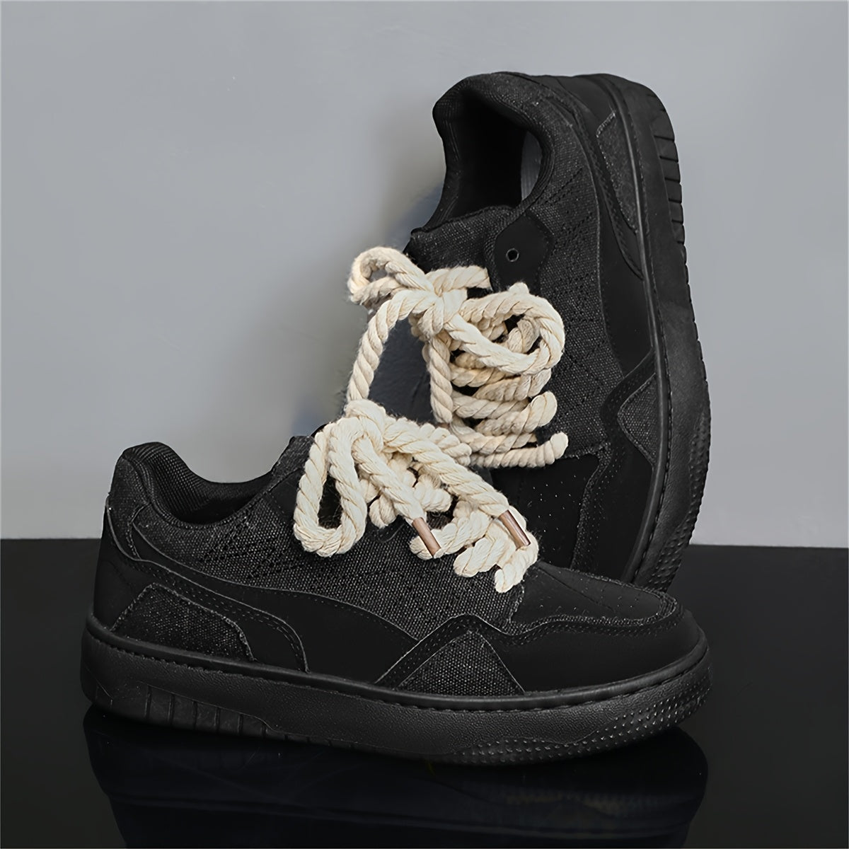 Мужские кроссовки на низком ходу из холста для скейтбординга, повседневные уличные кроссовки, прочные, удобные