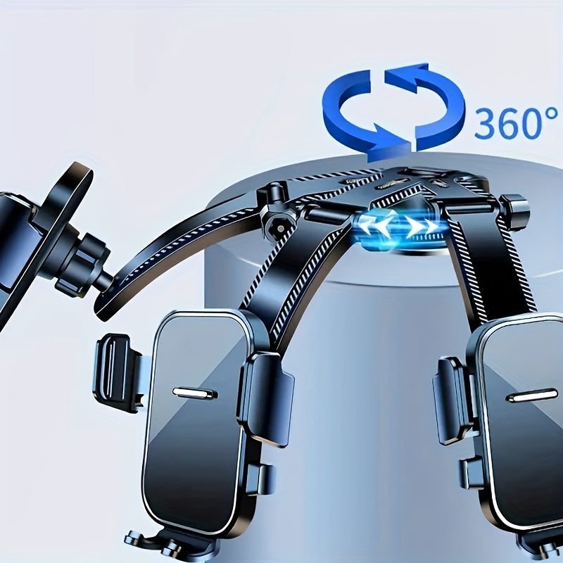 Soporte universal para coche con ventosa y rotación de 360° para navegación