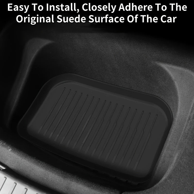 Barqaror ob-havo TPE pastki trank mat for Model Y orqa yukxalta qoplamasi suv o'tkazmaydigan yopishqoqsiz