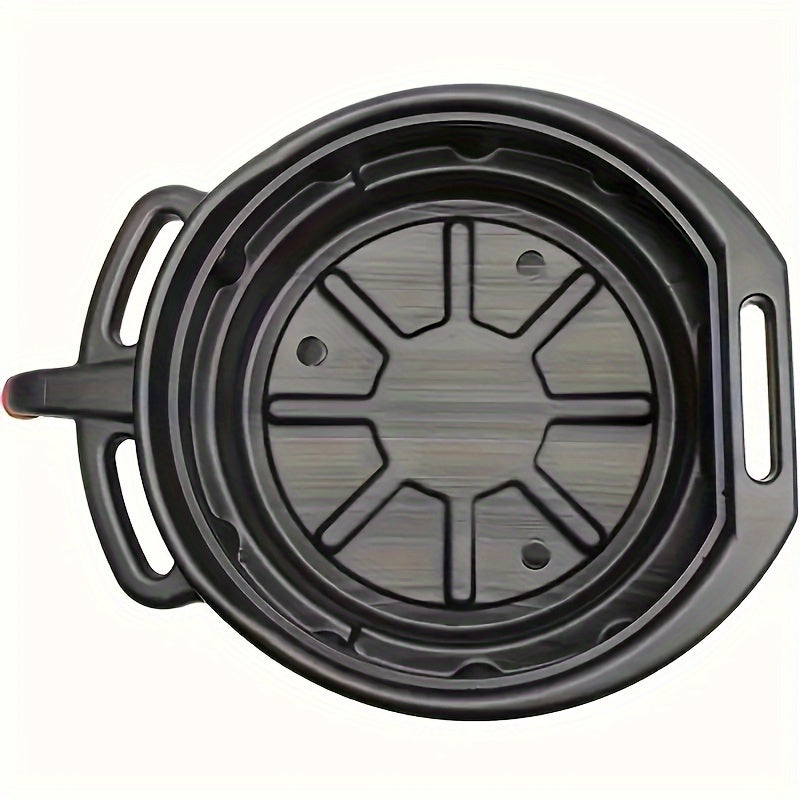 Plastik moyni ushlab turish uchun idish va chiqindi moyni yig'ish uchun asboblar qutisi