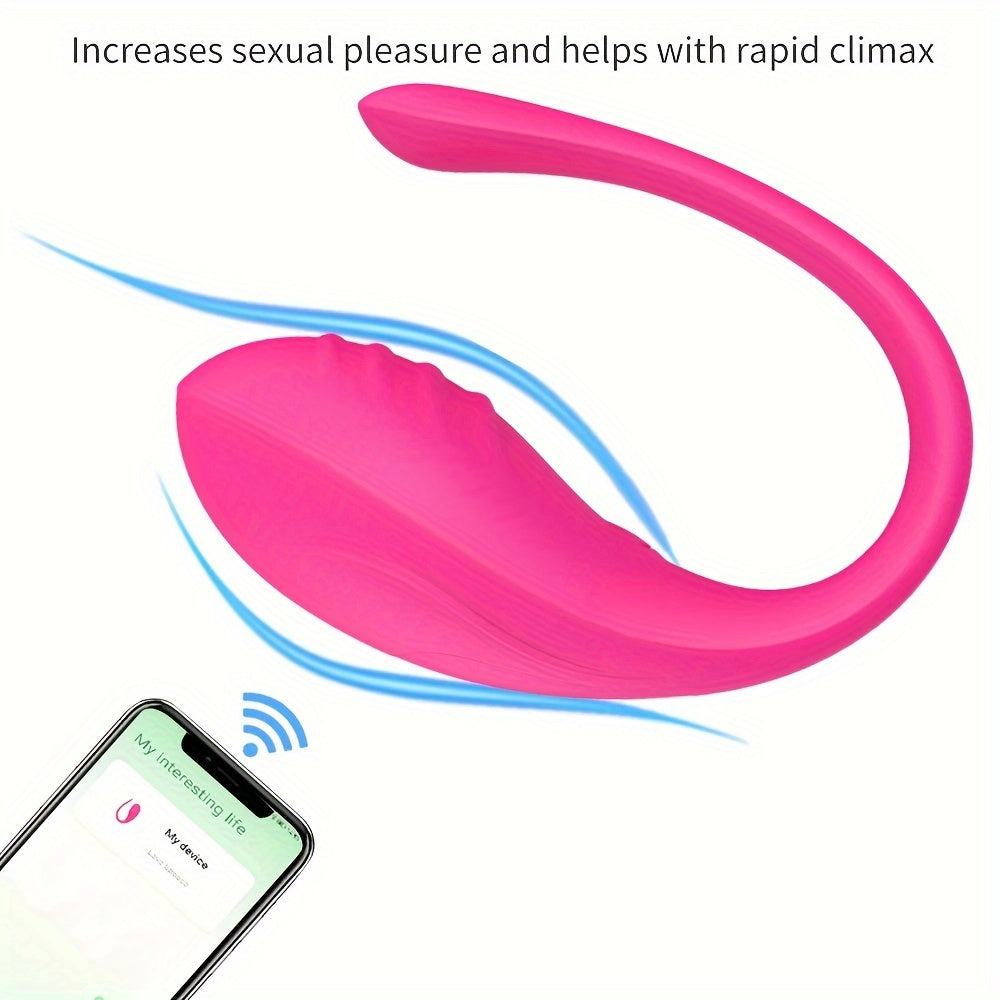 Wireless Silicone Vibrating Egg for Women and Couples with App Control