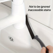 Многофункциональный инструмент для уборки дома: 1 шт. щетка с жесткой щетиной для чистки щелей в ванной, углов туалетной и кухонной плитки, а также оконных швов.