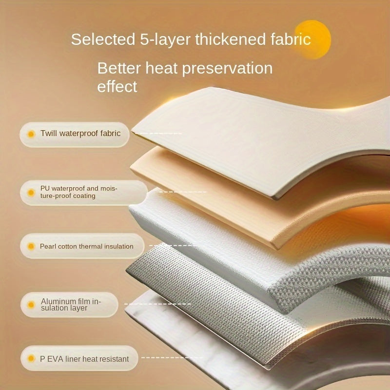 Foldable Aluminum Foot Soaking Basin Insulated Hydrotherapy EVA Material for Relaxation