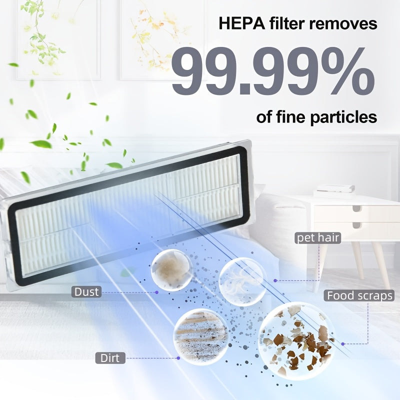 Buyurtma berishdan oldin, iltimos, Xiaomi Mijia Omni 1S, Robot X10+, Dreame L10S Ultra, L10 Ultra va S10 Pro modellari uchun mo'ljallangan 16 dona changyutgich o'rnini bosuvchi qismlar sizning mashina modelingiz bilan mos kelishini tasdiqlang.