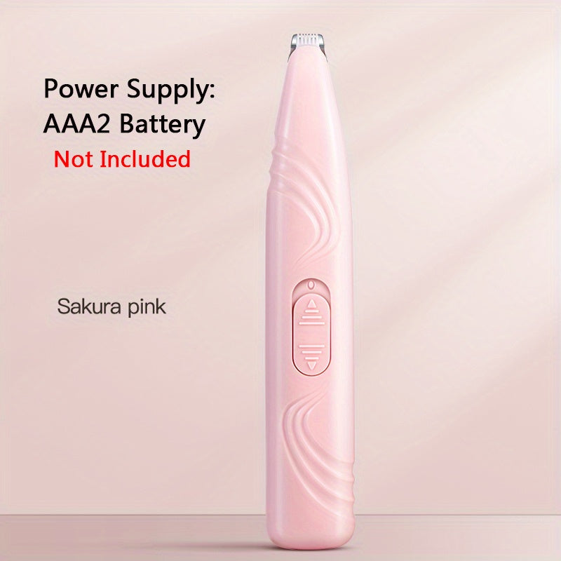 Electric Pet Clippers for Cats and Dogs, Silent, Durable, Battery Powered