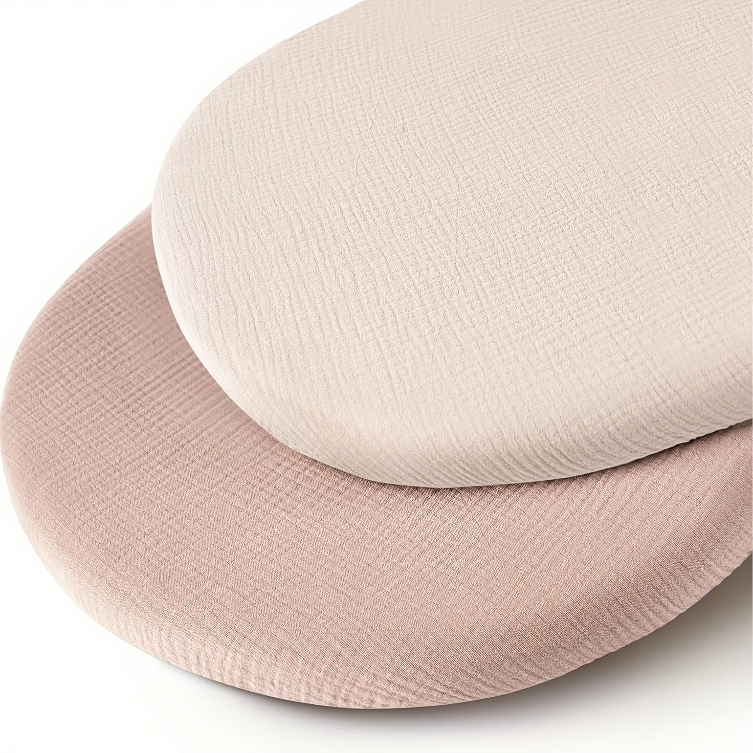 Set of 2 Muslim Crib Sheets 83.82x43.18 cm Soft Breathable Cotton