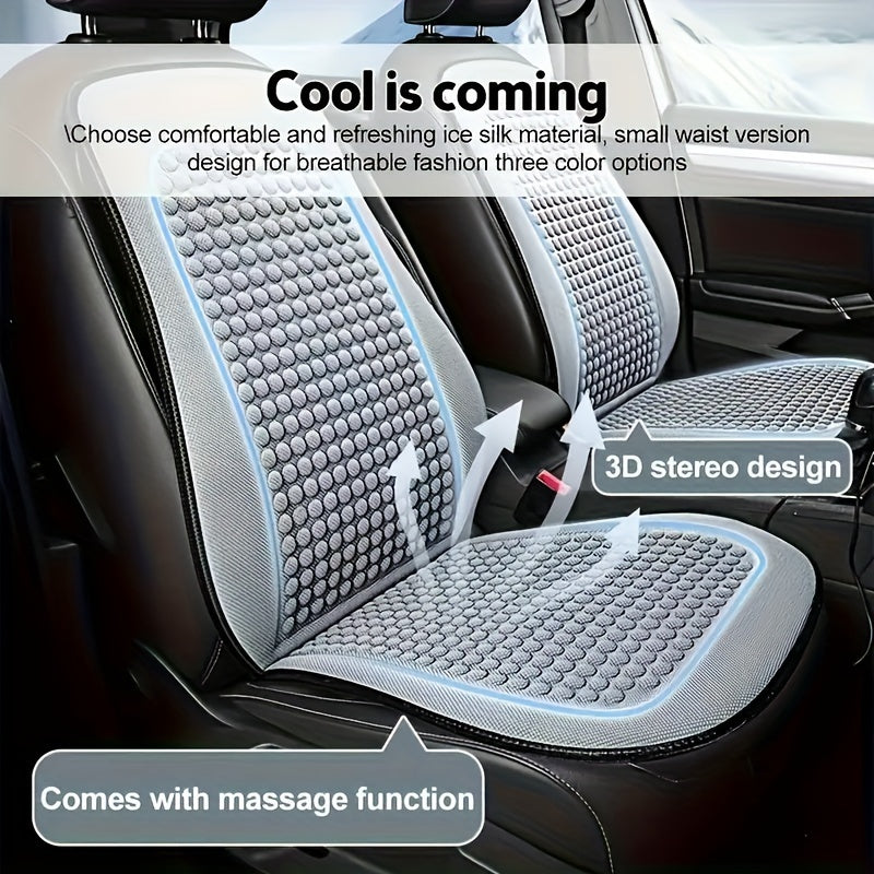 Universal Car Seat Cover Breathable Fabric Front Seat Cushion for All Seasons