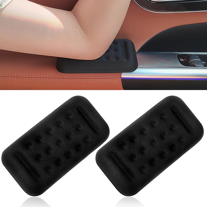 Universal Car Armrest Pad Memory Foam Support Fatigue Relief