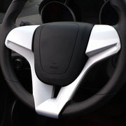 Universal ABS Car Steering Wheel Cover Trim Sticker for Sedan Hatchback