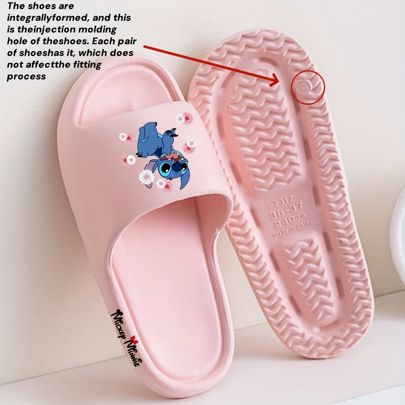 Women's Soft Slip-On Indoor Bath Shower Non-Slip Slides
