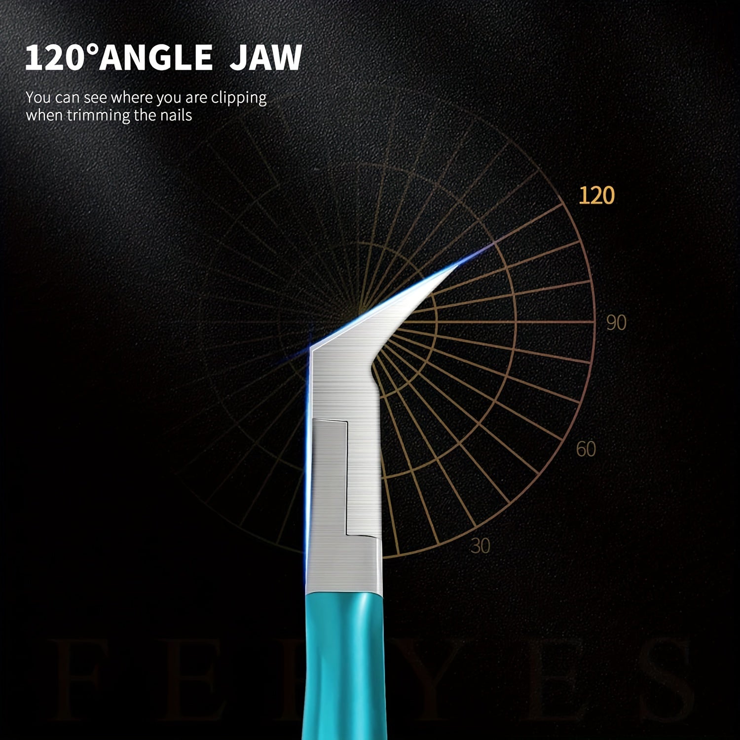 Ultra-Sharp Precision Nail Clippers for Ingrown and Thick Toenails Manicure Pedicure