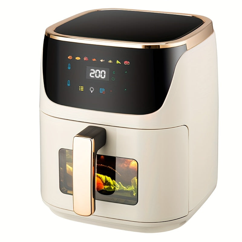 7L Электрическая фритюрница с цифровым дисплеем, здоровое приготовление, идеально для курицы, картофеля фри, крылышек, кухня