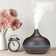 USB-Powered Aromatherapy Diffuser with Remote Control Auto Shut-Off 18.6oz for Bedroom