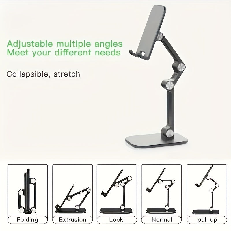 Foldable Adjustable Phone and Tablet Stand for Smartphones and Tablets 11.94cm-33.02cm
