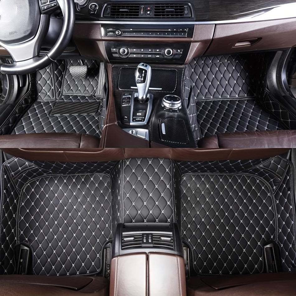 Universal Car Floor Mats for Tesla Model 3 2019-2023 All-Season Easy to Clean