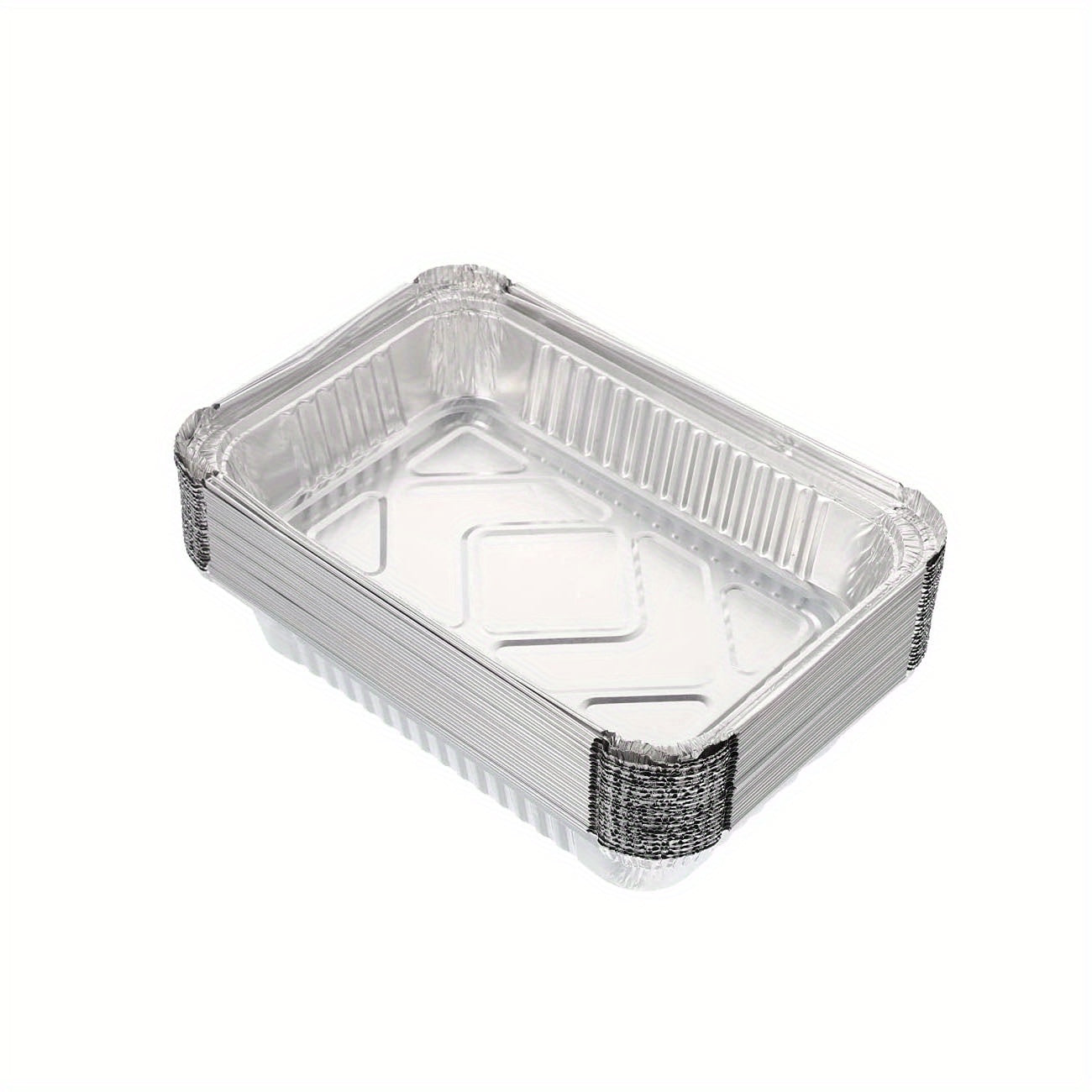 20 Disposable Aluminum Drip Pans for Gas and Charcoal Grills Outdoor BBQ