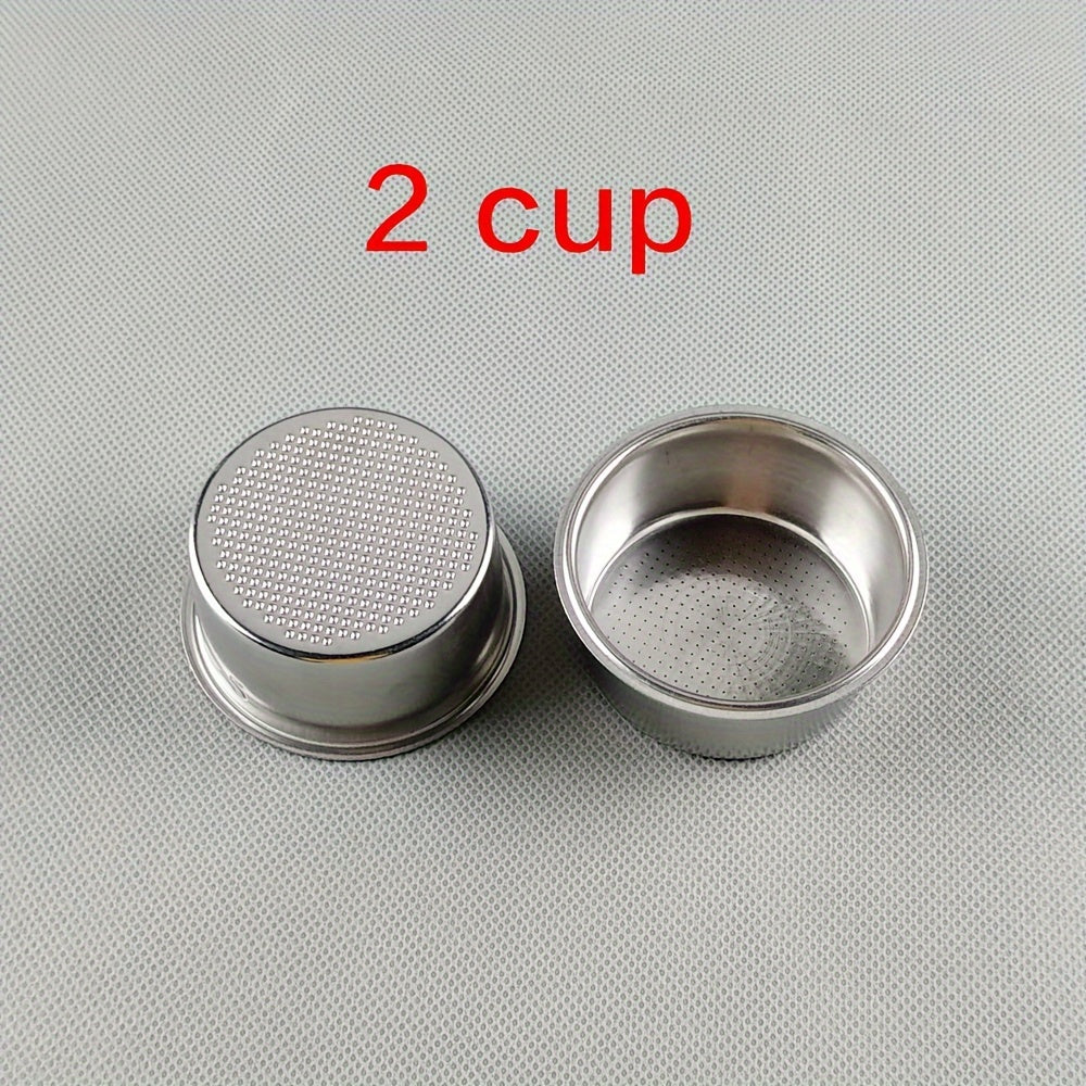 Stainless Steel 51mm Coffee Filter Basket for Espresso Machines Reusable