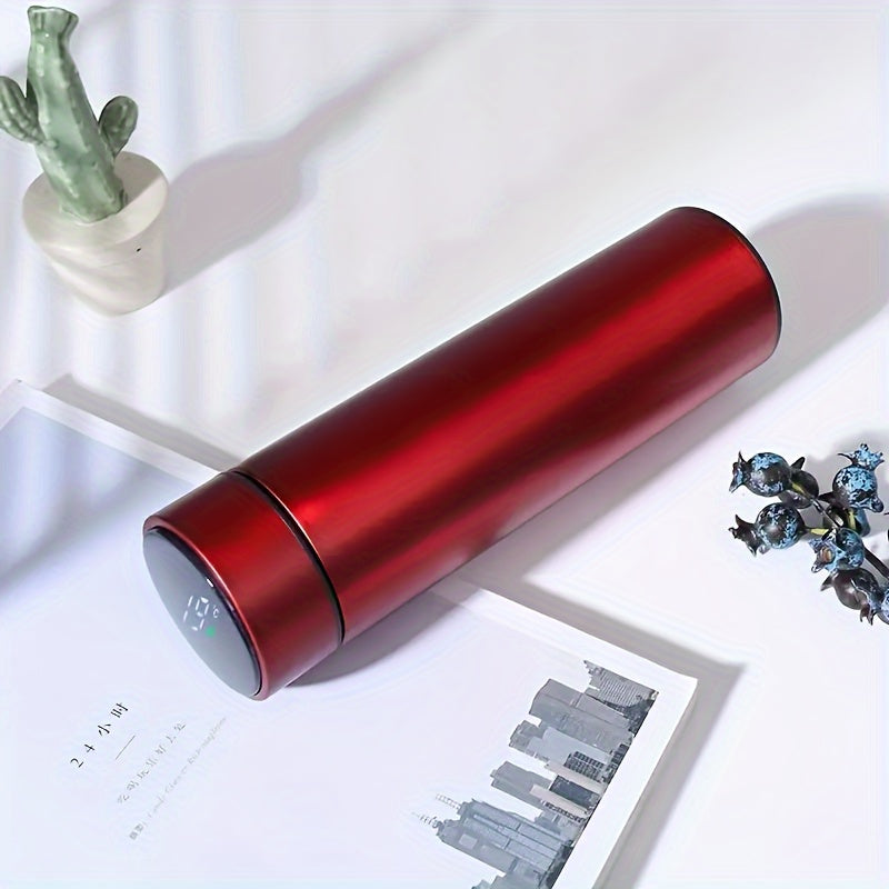 Stainless Steel Double-Walled Vacuum Insulated Cup 500ml Leak-Proof Drink Container