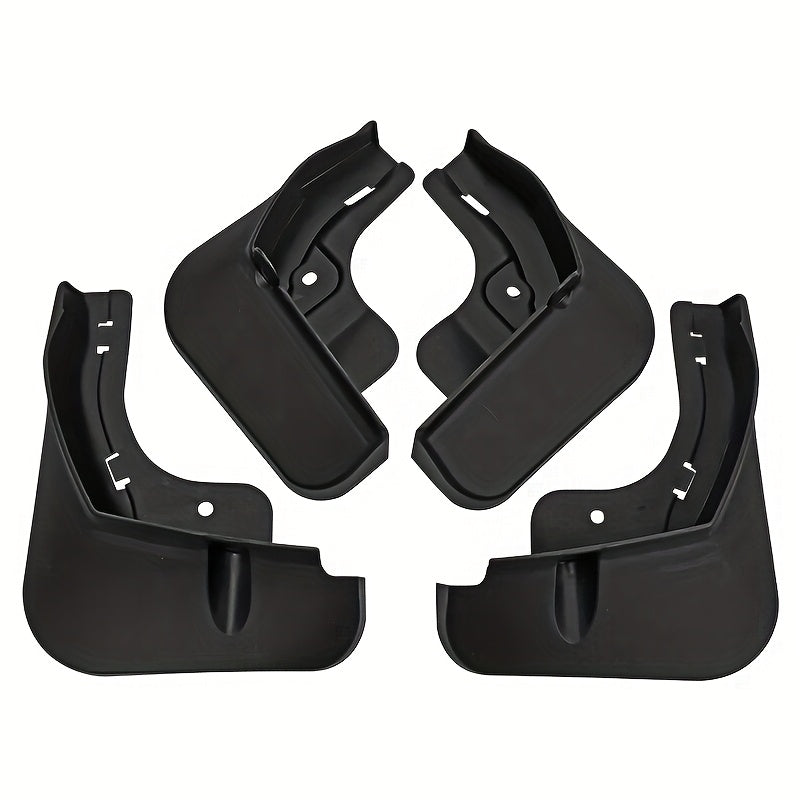 4 dona Avtomobil loyqalar PP Off-Road oldi-berdi oldi-ortdagi g'ildiraklar uchun suv o'tkazmaydigan himoya qoplamalari bardoshli