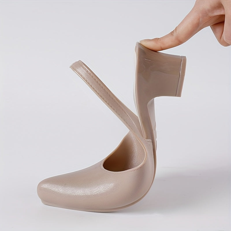 Zapatos de mujer negros con purpurina, mocasines con punta en forma de punta y correa en el tobillo