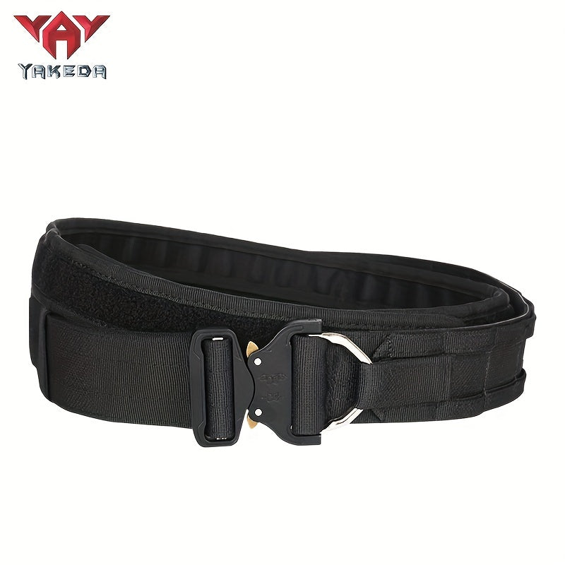 Nylon Tactical Belt with Detachable Adjustable Five-Piece Outdoor Patrol Set