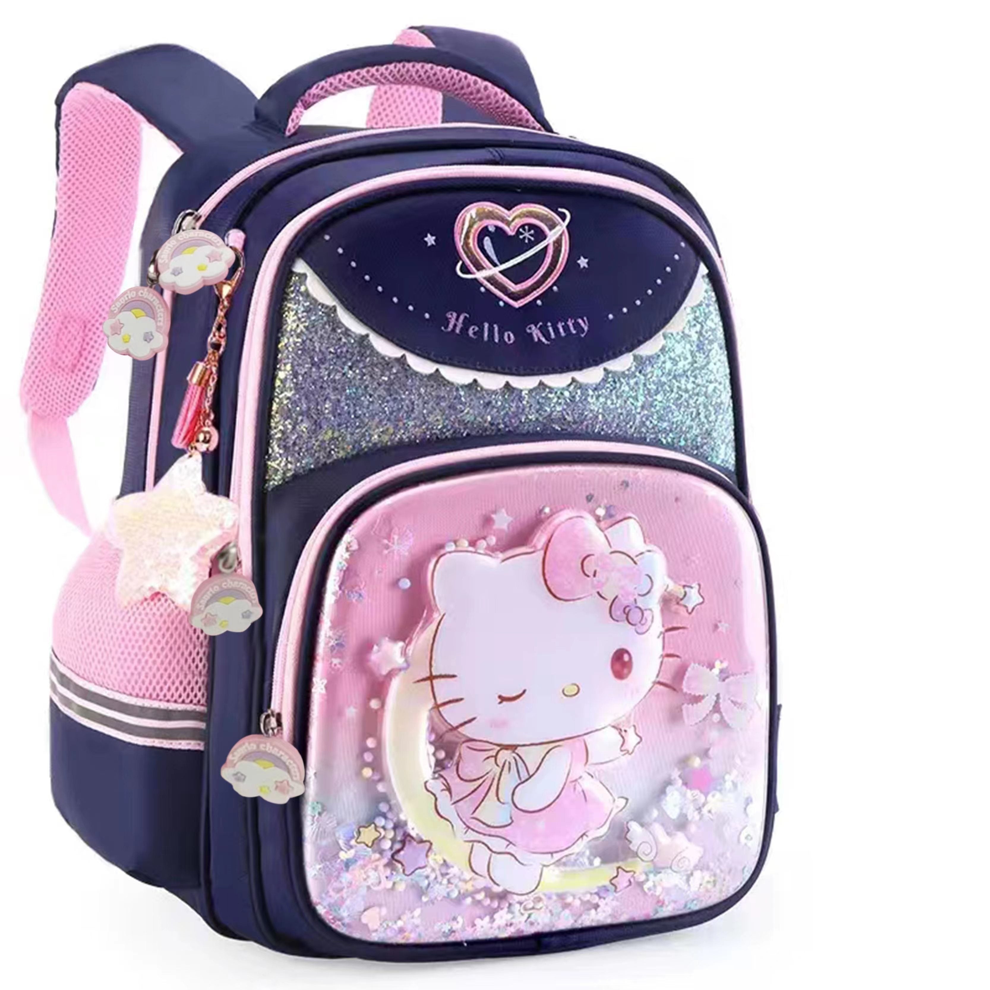 Kids School Backpack for Girls Lightweight Toddler Primary School Bag for First and Second Grade