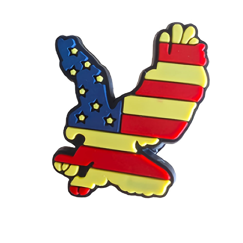 Unisex Shoe Charms Set for Clogs and Sandals, DIY Accessories, 10 Pieces