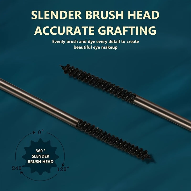 Waterproof Natural Fiber Mascara for Lengthening Curling and Volumizing Black Lashes