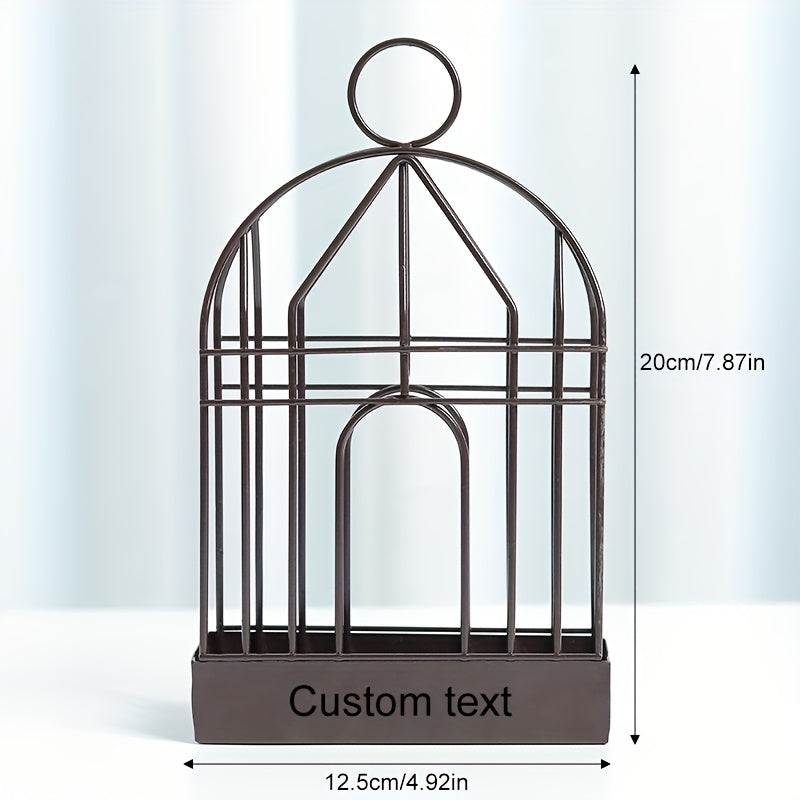 Metal Mosquito Coil Holder | Portable Outdoor Indoor Birdcage Design