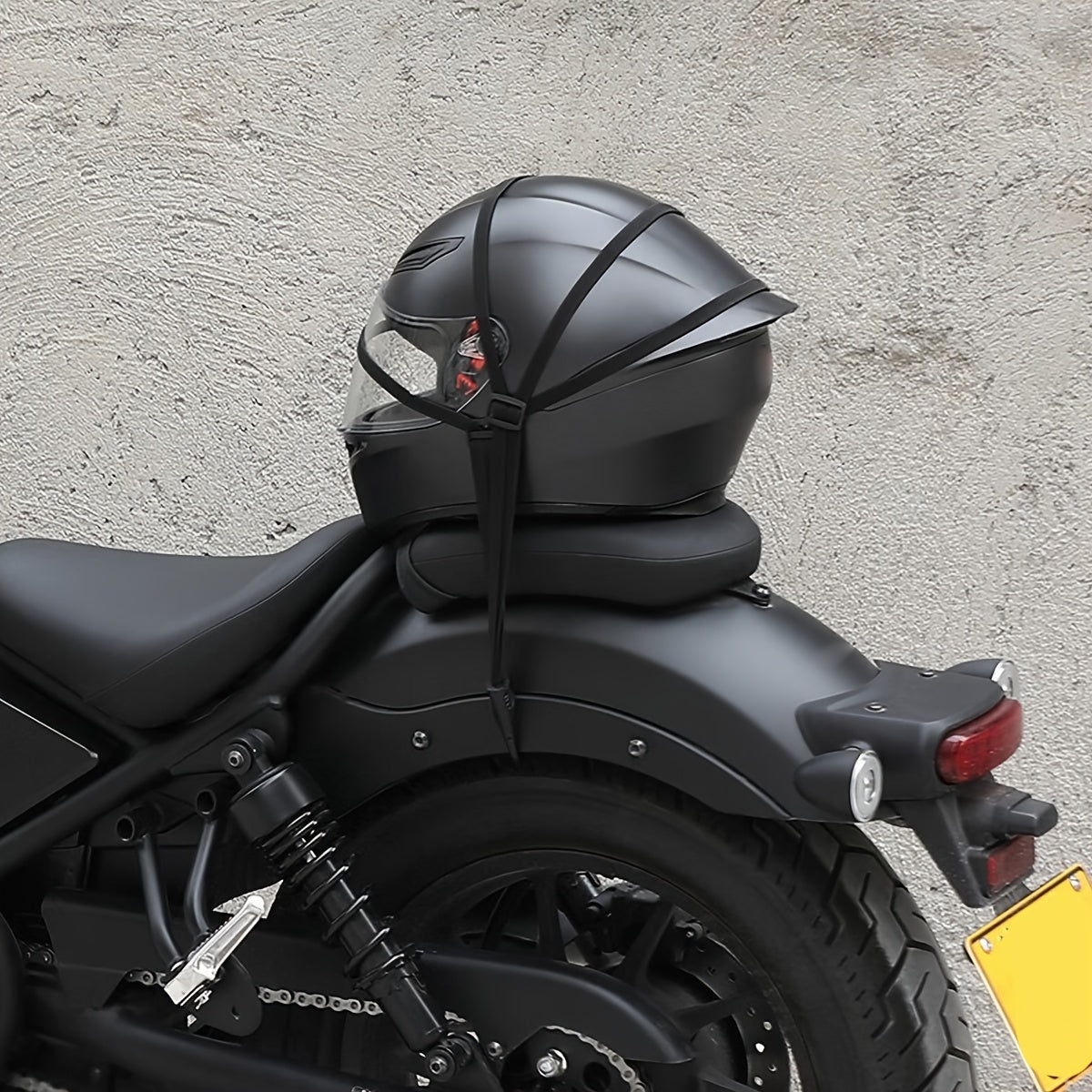 Adjustable Nylon Triangle Fixing Strap for Motorcycles and Bikes