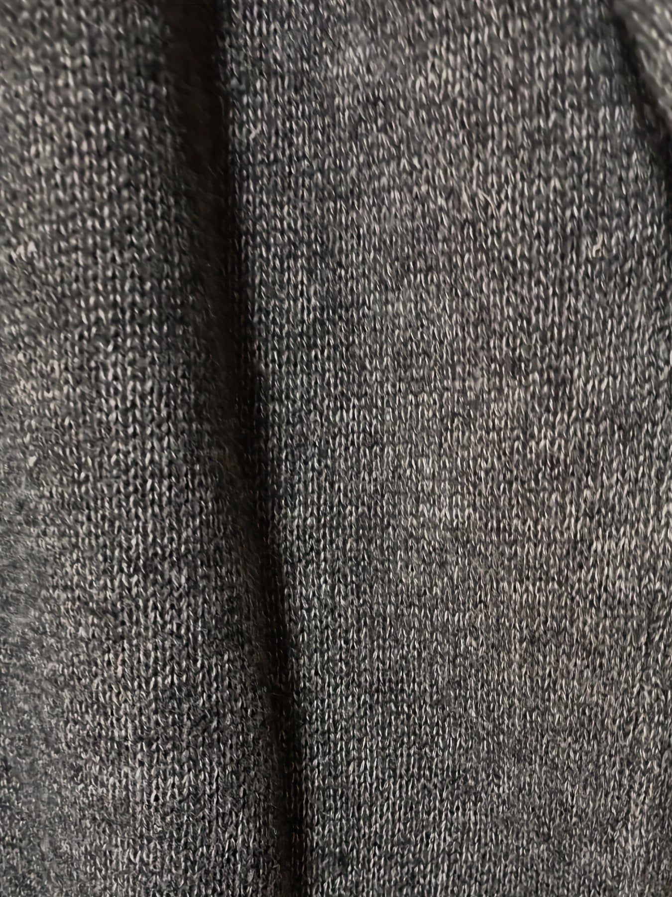 Suéter de manga larga con patrón geométrico para mujer talla grande, suéter de cuello redondo oversize