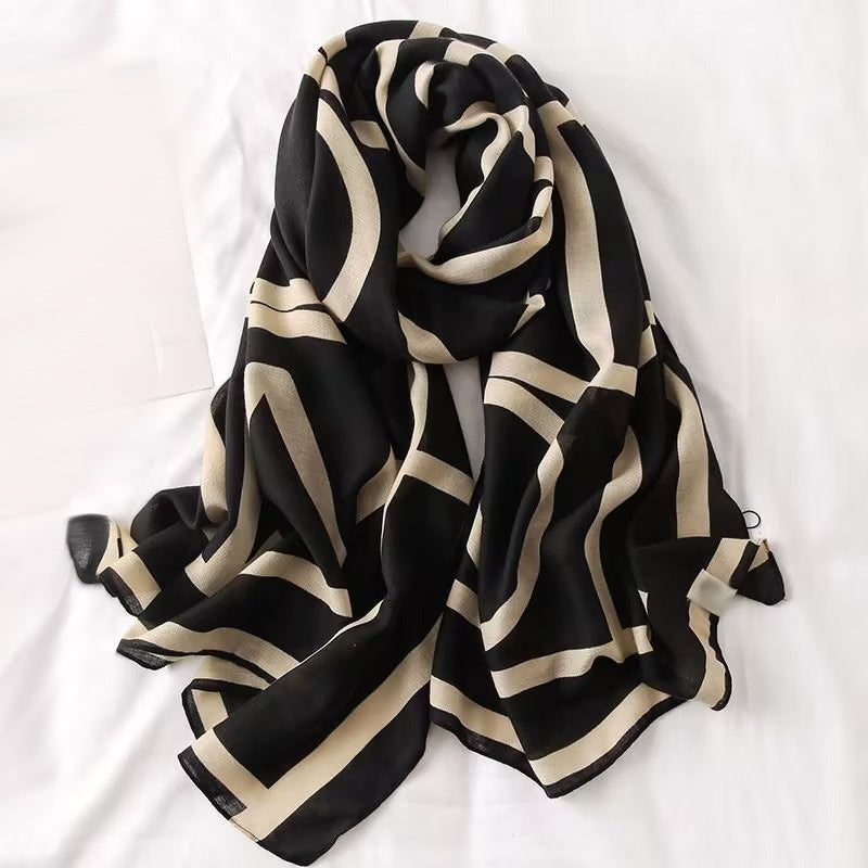 Women’s Winter Lightweight Silk-Like Scarf Shawl Wrap for Cold Weather