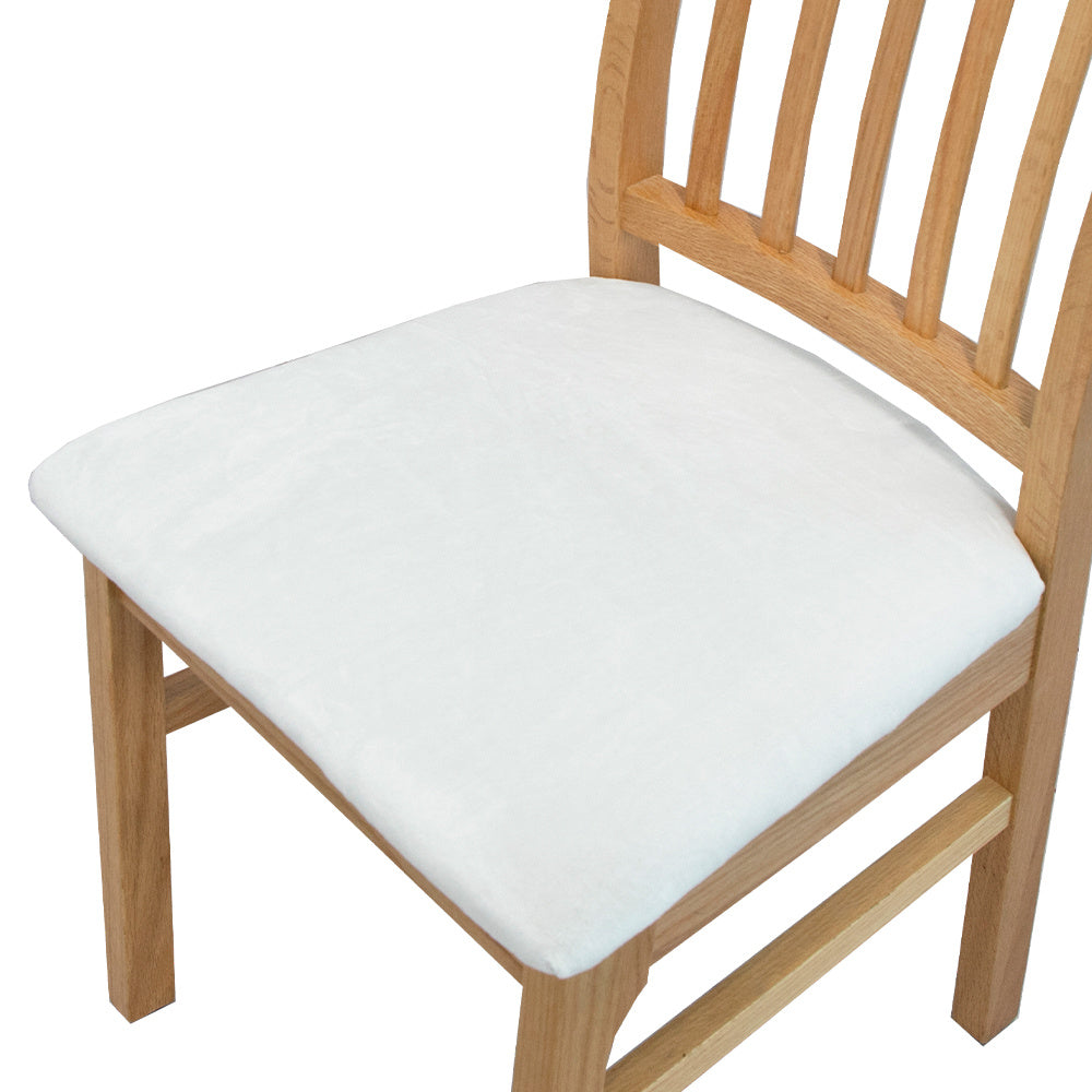 Velvet Dining Chair Slipcovers for Home and Event Decor, 1 Piece