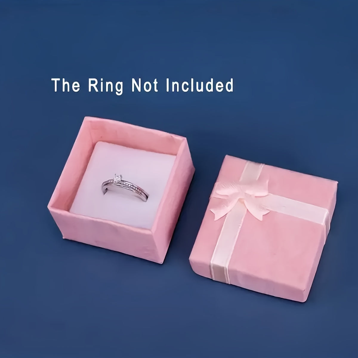 Jewelry Ring Box in Multiple Colors for Gift Storage