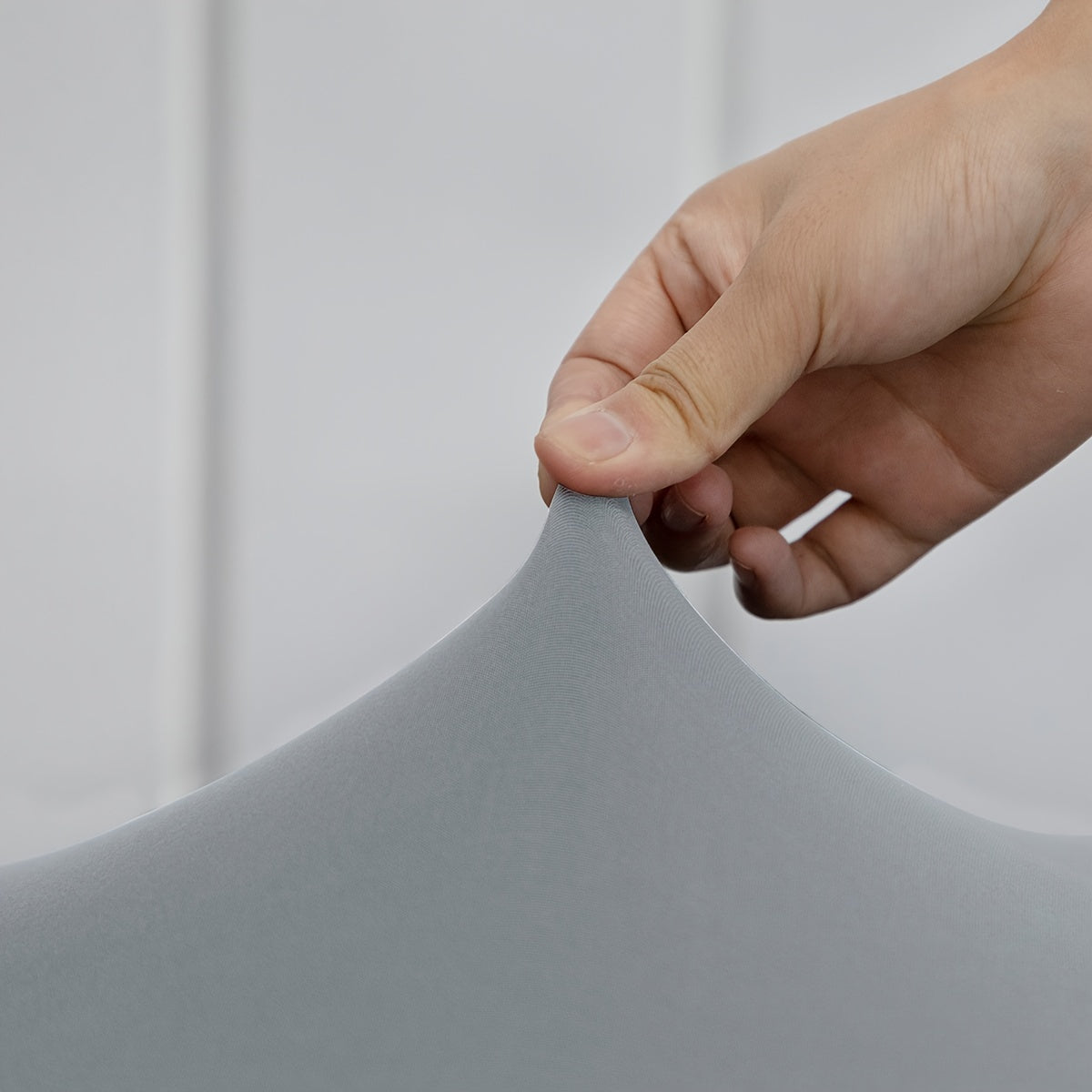 4/6pcs Water-Resistant Polyester Spandex Chair Covers with Elastic Band for Living Room