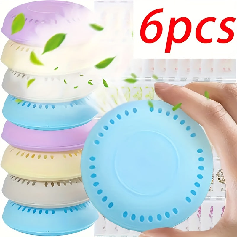 6 ta aromatizatsiyalangan tabletkalar bilan Gilos gul lavanda havo tozalovchi dezodorant