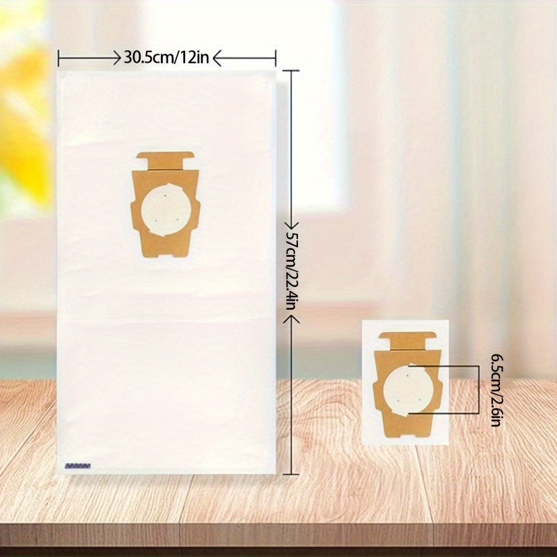 3 yoki 6 Premium changyutgich chang yuvish qoplari G3-G12 modellari uchun yuqori samarali filtratsiya